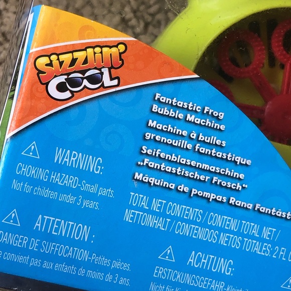 Sizzling Cool frog bubble machine - Picture 2 of 5